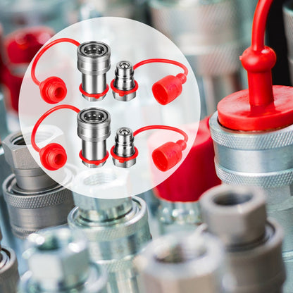 010934070629 - High Pressure Hydraulic Couplers with Zinc-Nickel Coating