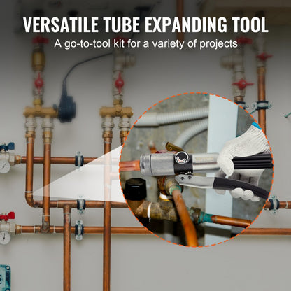CT-300A - VEVOR Hydraulic Tube Expander for 3/8"-1-1/8" Pipes