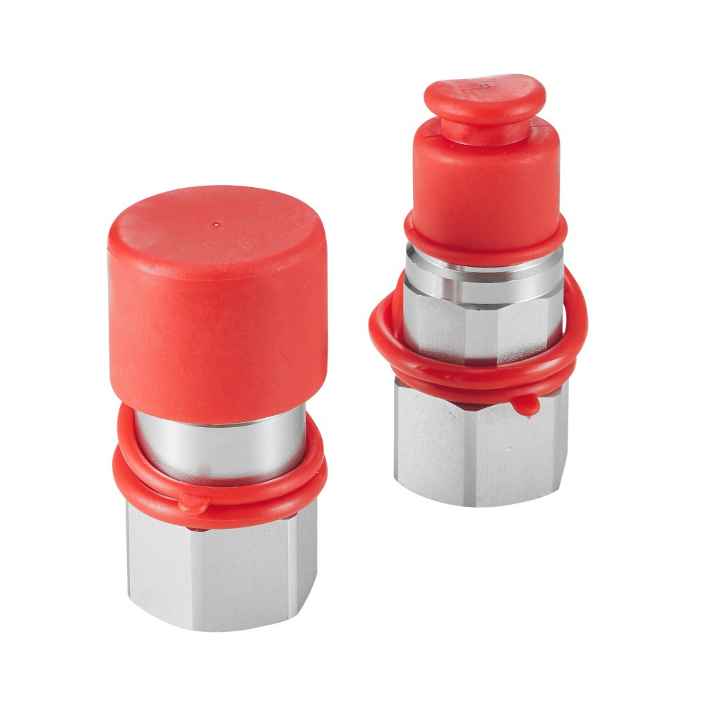 LSQ-FF - Durable 1/2" Hydraulic Couplers, 5000 PSI, Easy Connect Design