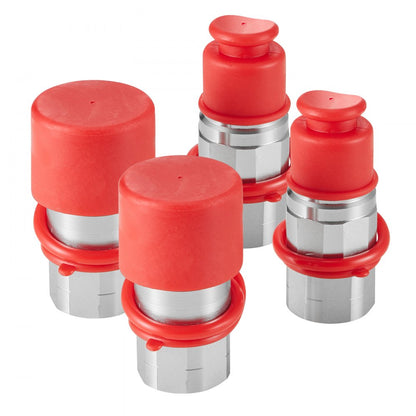 LSQ-FF - 1/2" Flat Face Hydraulic Couplers for High Pressure, 5076 PSI