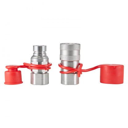 LSQ-FF - Durable 1/2" Hydraulic Coupler for High Pressure, 5076 PSI