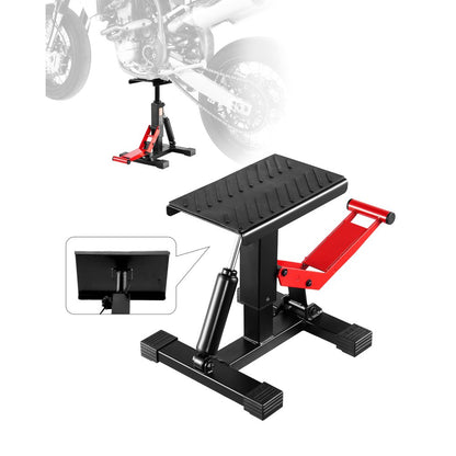 TD-059-02 - Heavy-Duty Hydraulic Lift Stand, 10-18” for Motorcycles