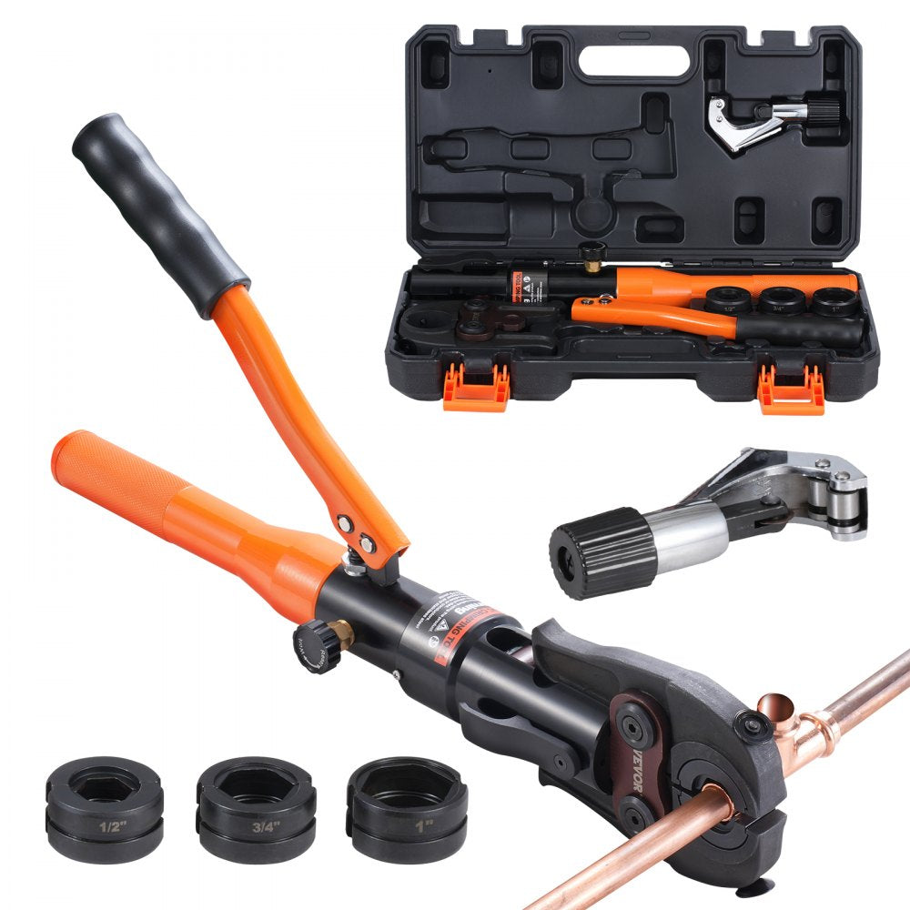 SD-1930 - Hydraulic Pipe Crimping Tool for 1/2" to 1" Copper Pipes