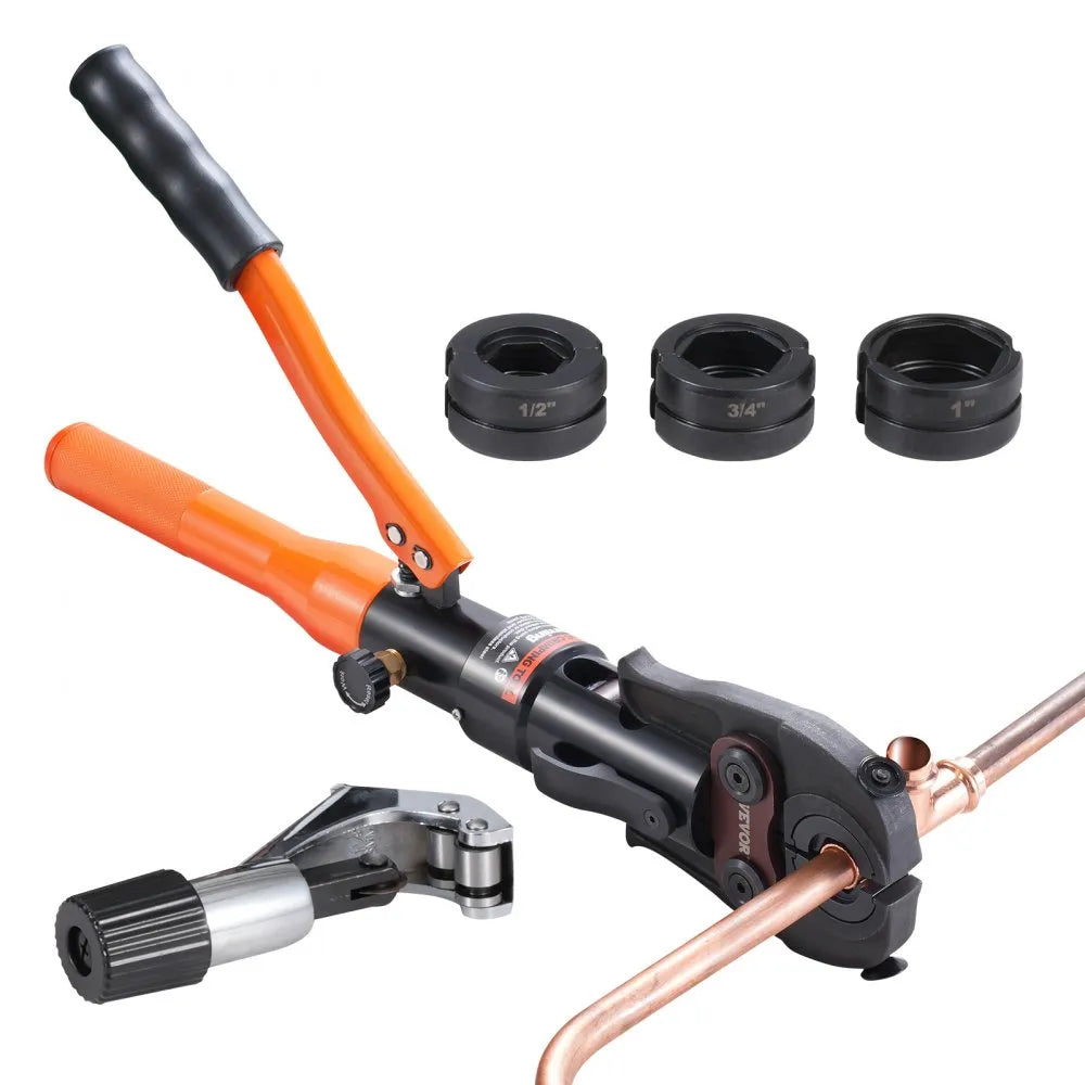 SD-1930 - Hydraulic Pipe Crimping Tool for 1/2" to 1" Copper Pipes