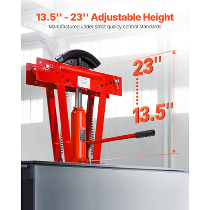 MR8080 - 12 Ton Hydraulic Pipe Bender with Adjustable Rollers and 6 Dies
