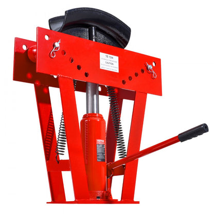 MR8081 - 16-Ton Hydraulic Pipe Bender with 8 Precision Dies
