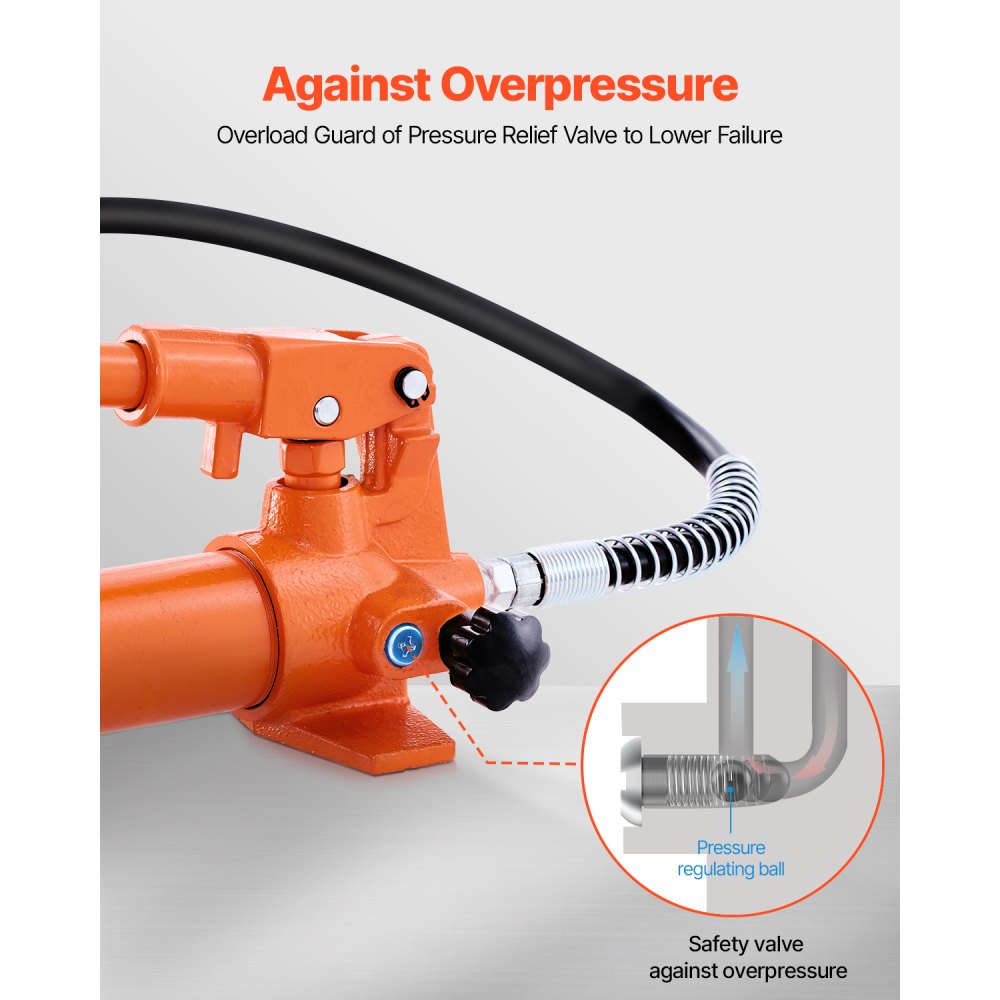 ZX0901 - Heavy-Duty 10T Hydraulic Shop Press for Reliable Component Assembly