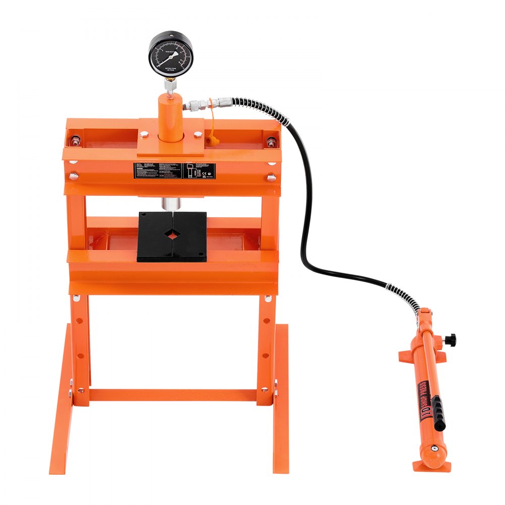 ZX0901 - Heavy-Duty 10T Hydraulic Shop Press for Reliable Component Assembly