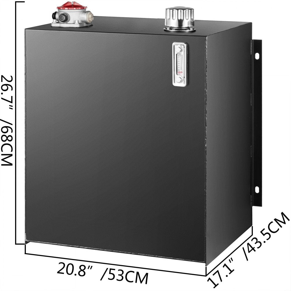 010389363423 - 95L Heavy-Duty Hydraulic Oil Tank with Level Gauge