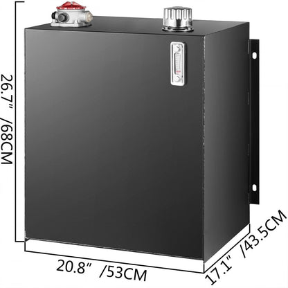 010389363423 - 95L Heavy-Duty Hydraulic Oil Tank with Level Gauge