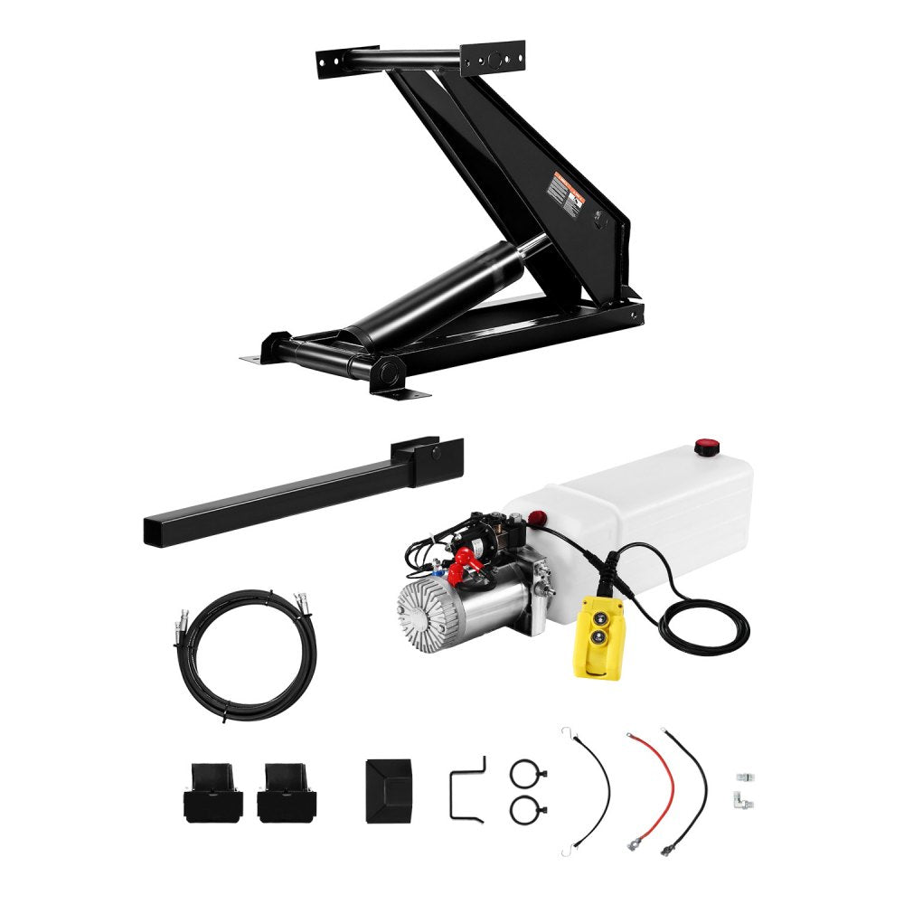 ER-006 (8T) - 8T Hydraulic Dump Hoist Kit for 10-14 ft Trucks