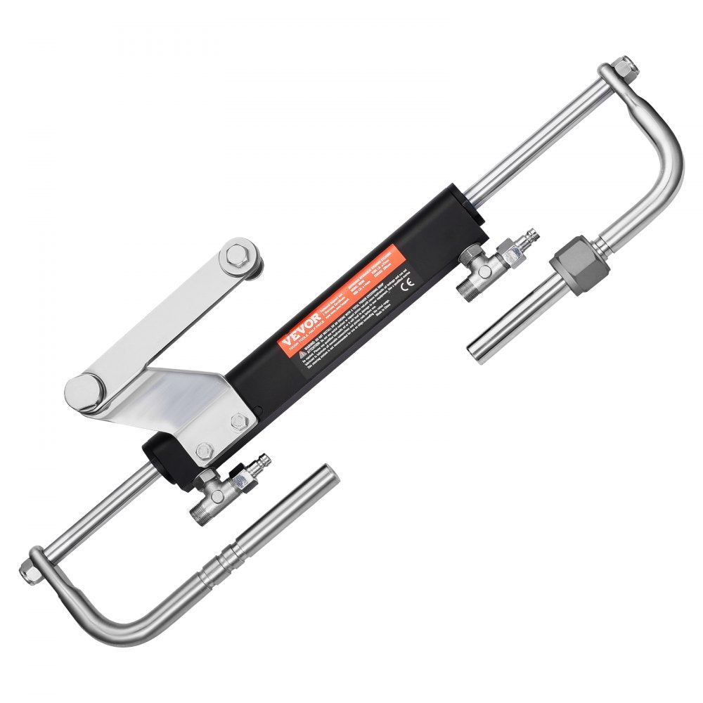 NR90 - 90HP Hydraulic Steering Kit with 13.5" Wheel & 26ft Hoses