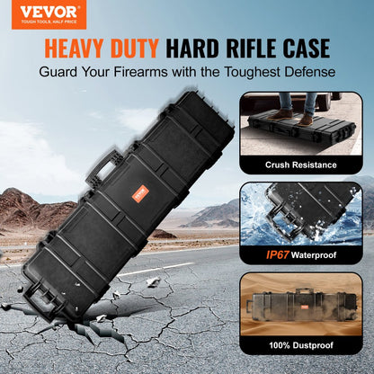 1303214 - Waterproof 50" Tactical Range Case with Crushproof Design