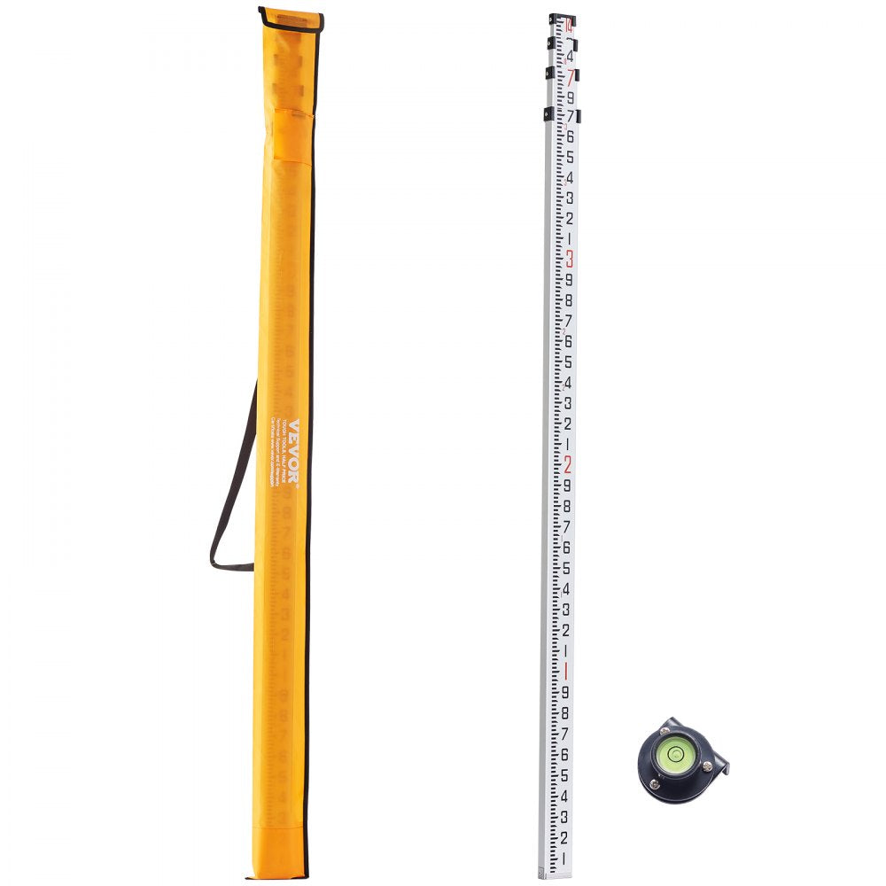 14FT4J10 - 14ft VEVOR Aluminum Rod with Dual-Sided Markings