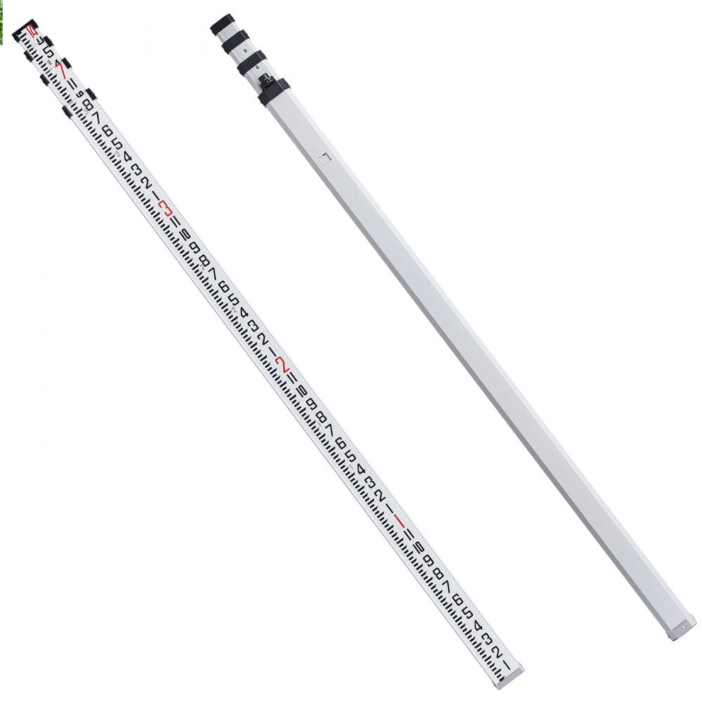14FT4J8 - 14ft Telescopic Measuring Rod with Dual-Sided Markings