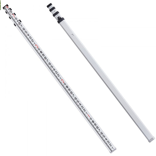 14FT4J8 - 14ft Telescopic Measuring Rod with Dual-Sided Markings