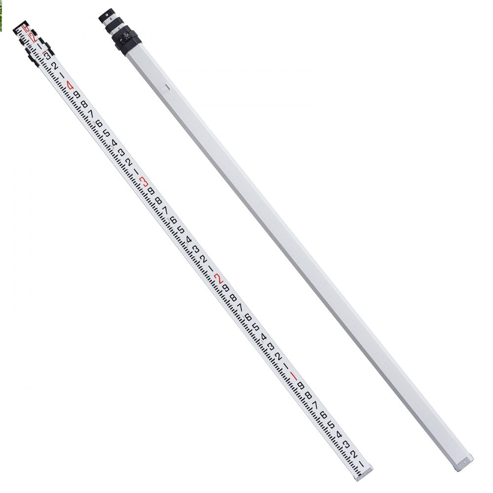 16FT4J10 - 16ft VEVOR Telescopic Measuring Rod with Dual Markings