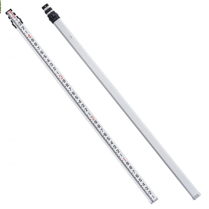 16FT4J10 - 16ft VEVOR Telescopic Measuring Rod with Dual Markings