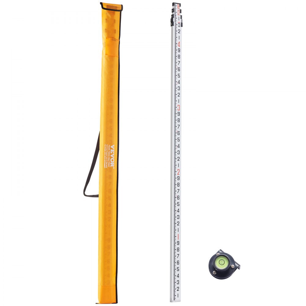 16FT4J10 - 16ft VEVOR Telescopic Measuring Rod with Dual Markings