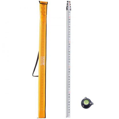 16FT4J10 - 16ft VEVOR Telescopic Measuring Rod with Dual Markings