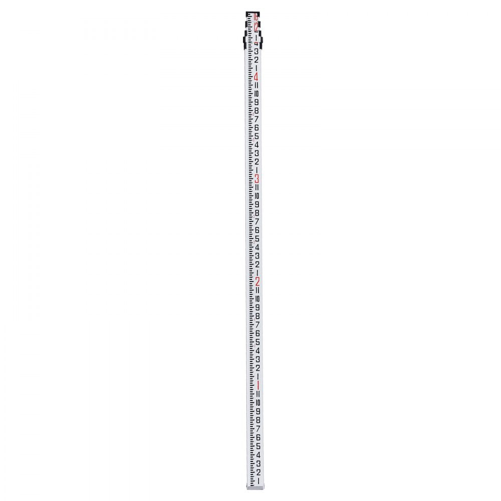 16FT4J8 - Durable 16ft Aluminum Measuring Rod with Dual-Sided Markings