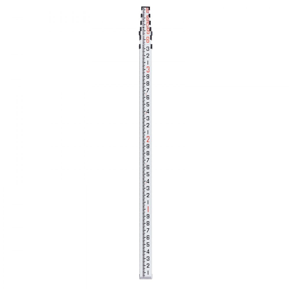 18FT6J10 - Durable 18ft VEVOR Measuring Rod with Dual-Sided Scales
