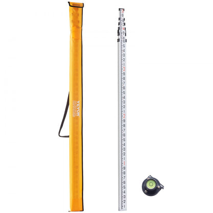 20FT6J10 - Durable 20ft Dual-Sided VEVOR Measuring Rod with Enhanced Visibility