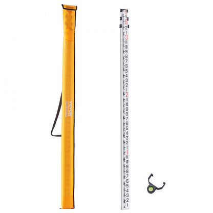 9FT3J8 - Durable 9ft Aluminum Rod with Dual-Sided Scales