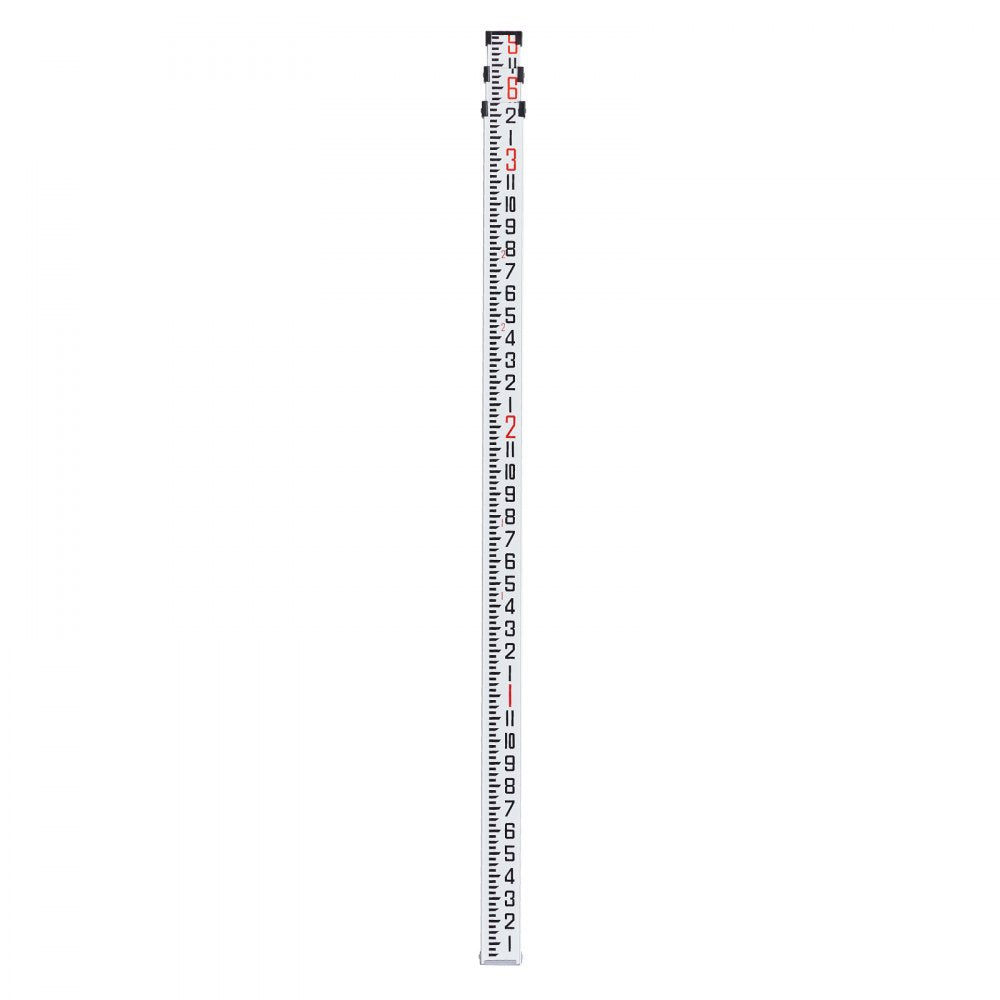 9FT3J8 - Durable 9ft Aluminum Rod with Dual-Sided Scales