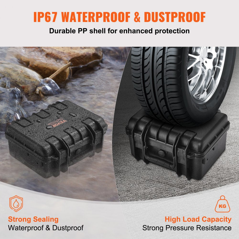 332317 - TSA-Approved Waterproof Hard Case for 2 Pistols with Pre-Cut Foam