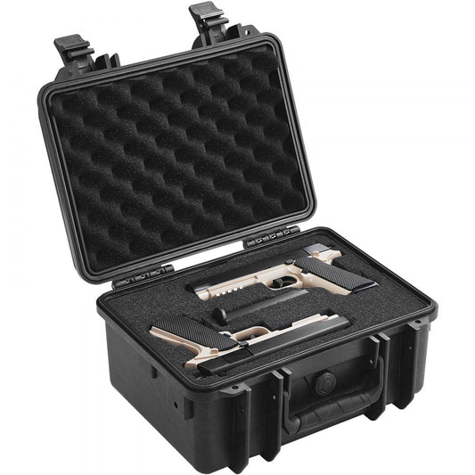 332317 - TSA-Approved Waterproof Hard Case for 2 Pistols with Pre-Cut Foam