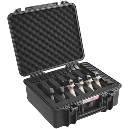 453619 - TSA-Approved Hard Case for 6 Pistols, Waterproof & Dustproof