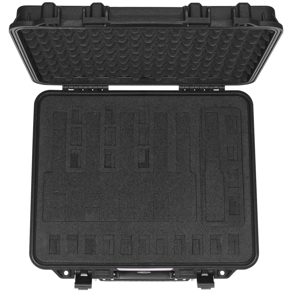 453619 - TSA-Approved Hard Pistol Case for 6 Handguns, Waterproof & Dustproof