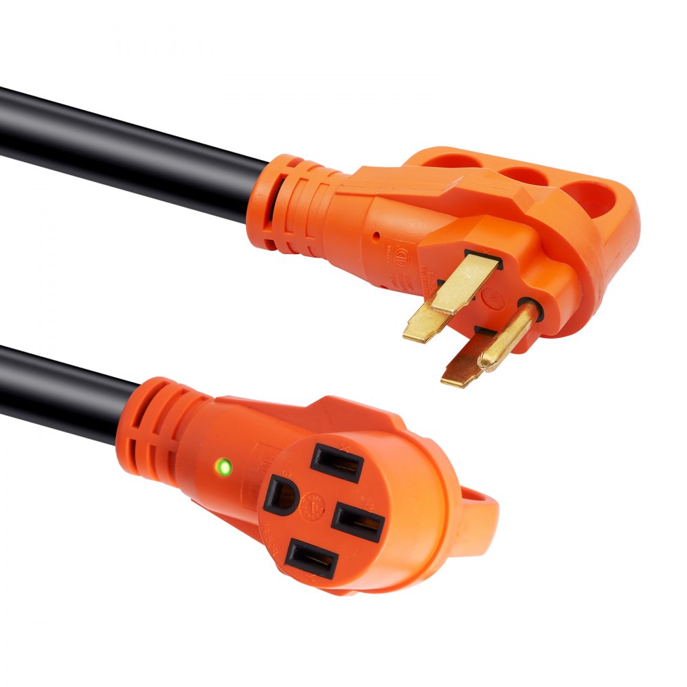 RVYCX-50A25FT - 25ft 50Amp RV Extension Cord with LED Indicator