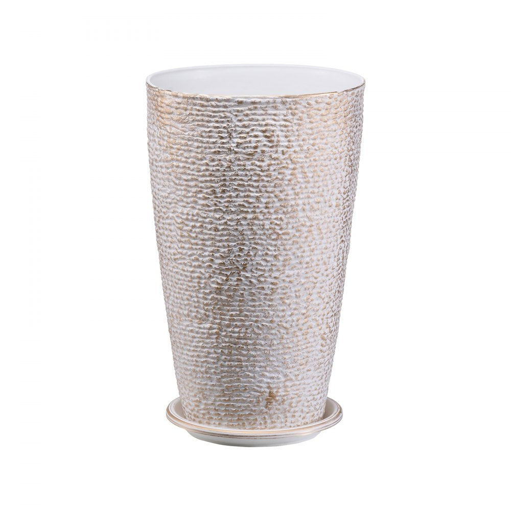 KD8853 - 21" Tall Elegant Outdoor Planters with Efficient Drainage