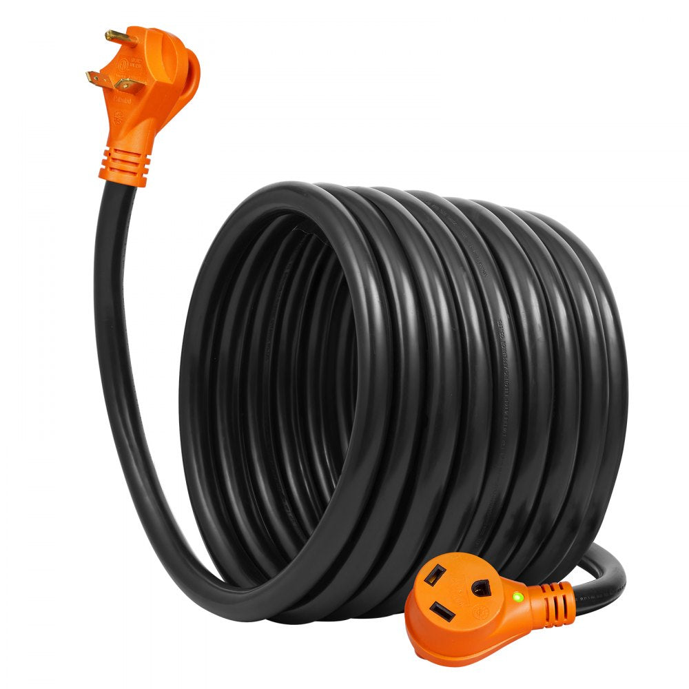 RV30H - 25 ft Heavy-Duty RV Extension Cord, 30 Amp Power Supply