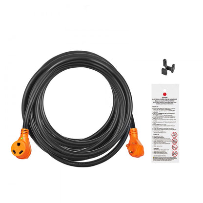 RV30H - 25 ft Heavy-Duty RV Extension Cord, 30 Amp Power Supply