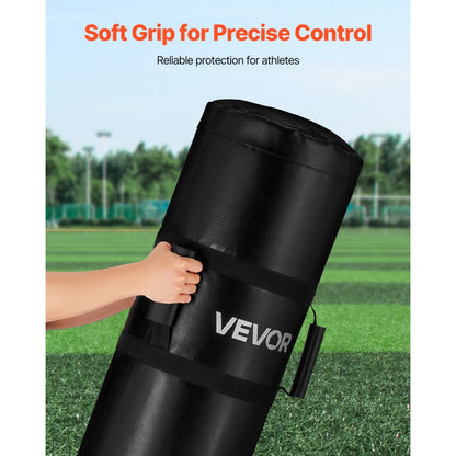 NTRLZQ-005 - Durable PVC Football Dummy, 11.8 x 47.2 in, Waterproof Design