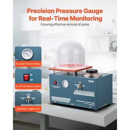 DMJ-0001 - Precision Vacuum Casting Machine for Jewelry with Accessories