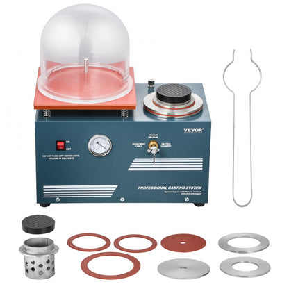 DMJ-0001 - Precision Vacuum Casting Machine for Jewelry with Accessories