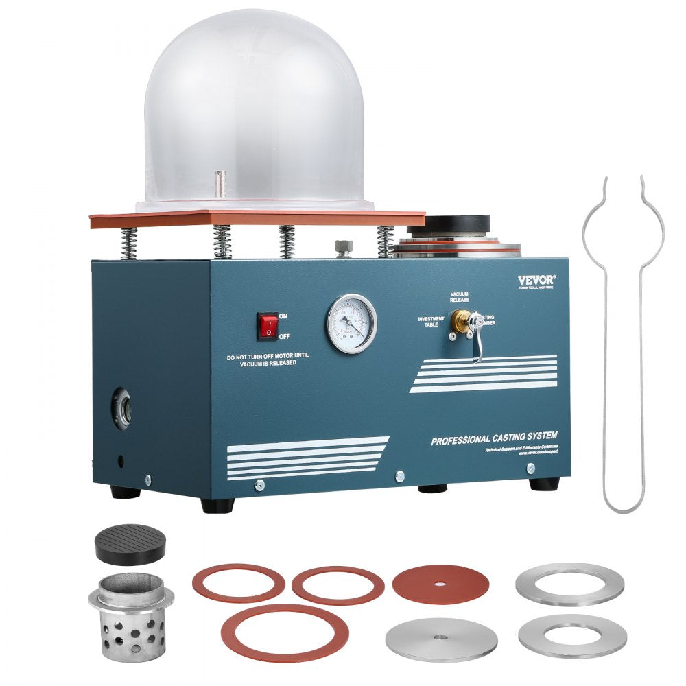 DMJ-0001 - Precision Vacuum Casting Machine for Jewelry with Accessories