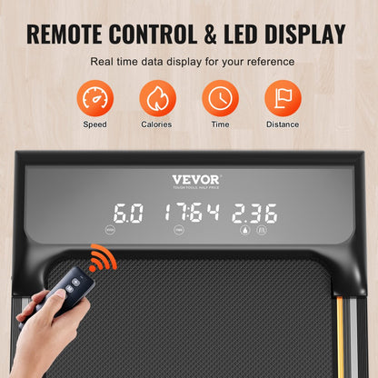 S7 - 15.2"x41" Under Desk Walking Pad with 2.5 HP Quiet Motor