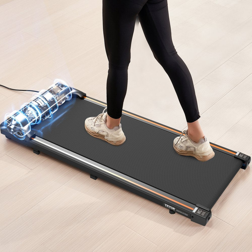 S7 - 15.2"x41" Under Desk Walking Pad with 2.5 HP Quiet Motor