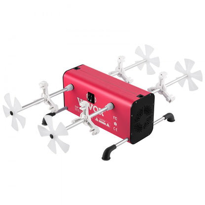 ZBJREDMC110 - Four-Arm Cup Turner for Tumblers, 5-8 RPM Speed Control
