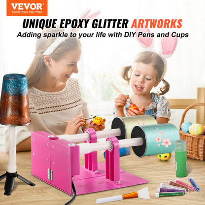 KH-D102-2 - Double Cup Turner for DIY Epoxy Tumblers