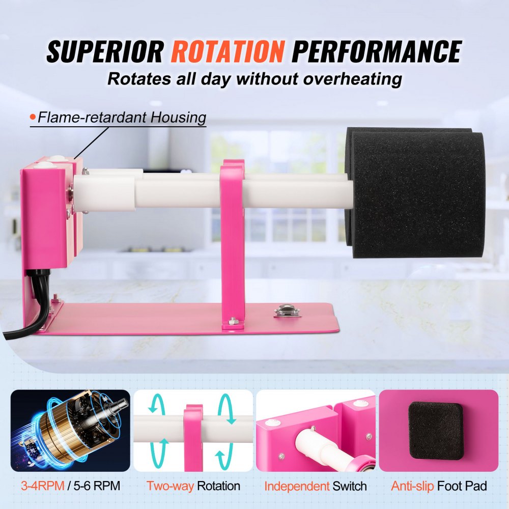 KH-D102-2 - Double Cup Turner for DIY Epoxy Tumblers