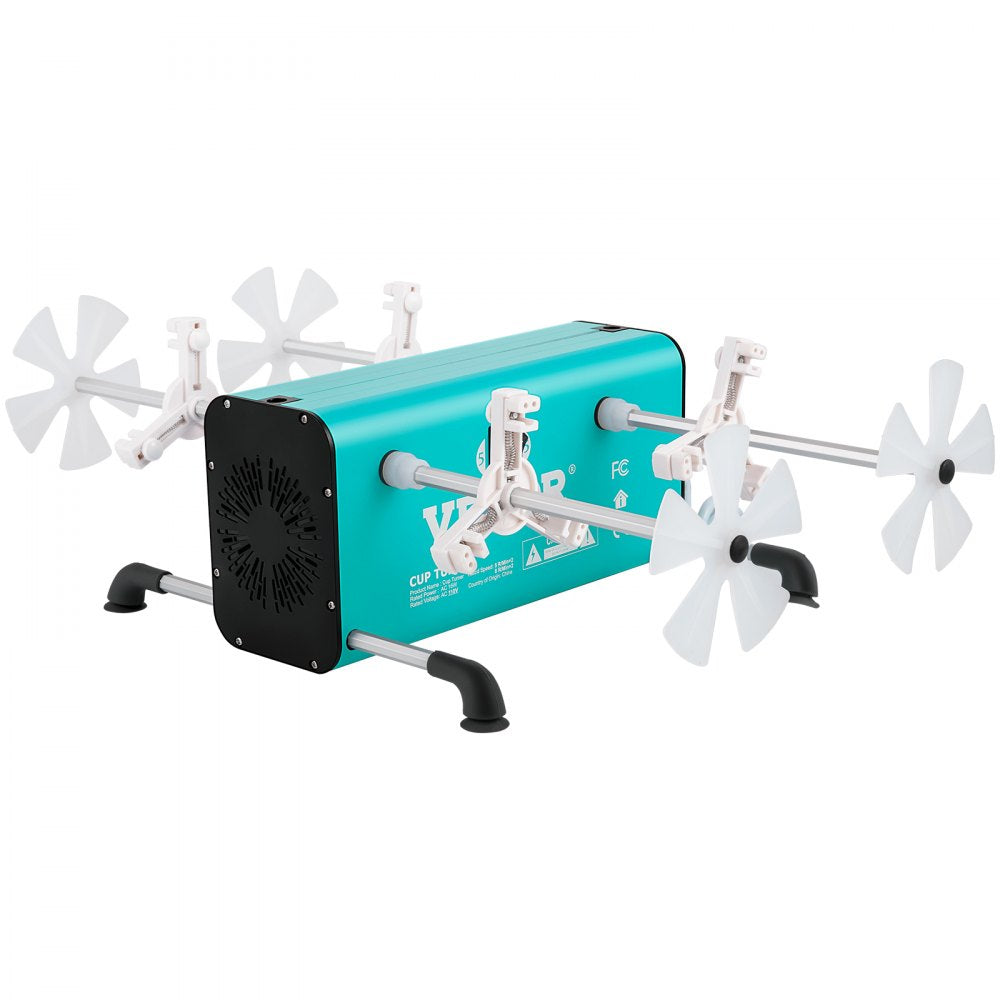 ZBJREDMC110 - VEVOR Quiet 4 Cup Turner with Individual Control, 5-8 RPM
