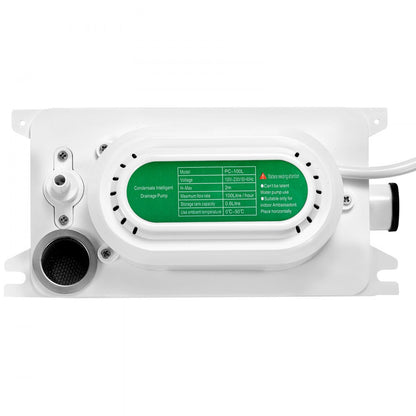 PC-100L - 0.63 Qt Condensate Pump with 2m Lift & Quiet Operation