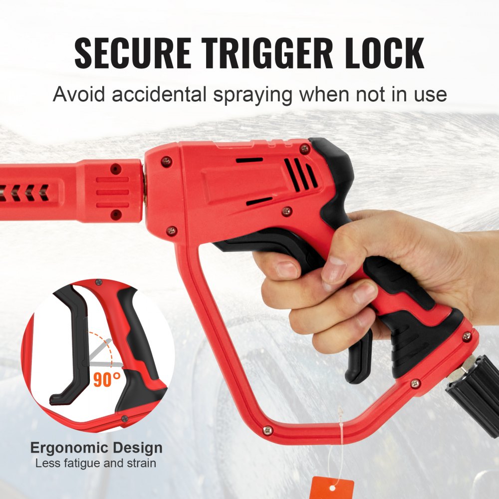 TSG-4000-L - 4000 PSI Lightweight High Pressure Washer Gun with Nozzles