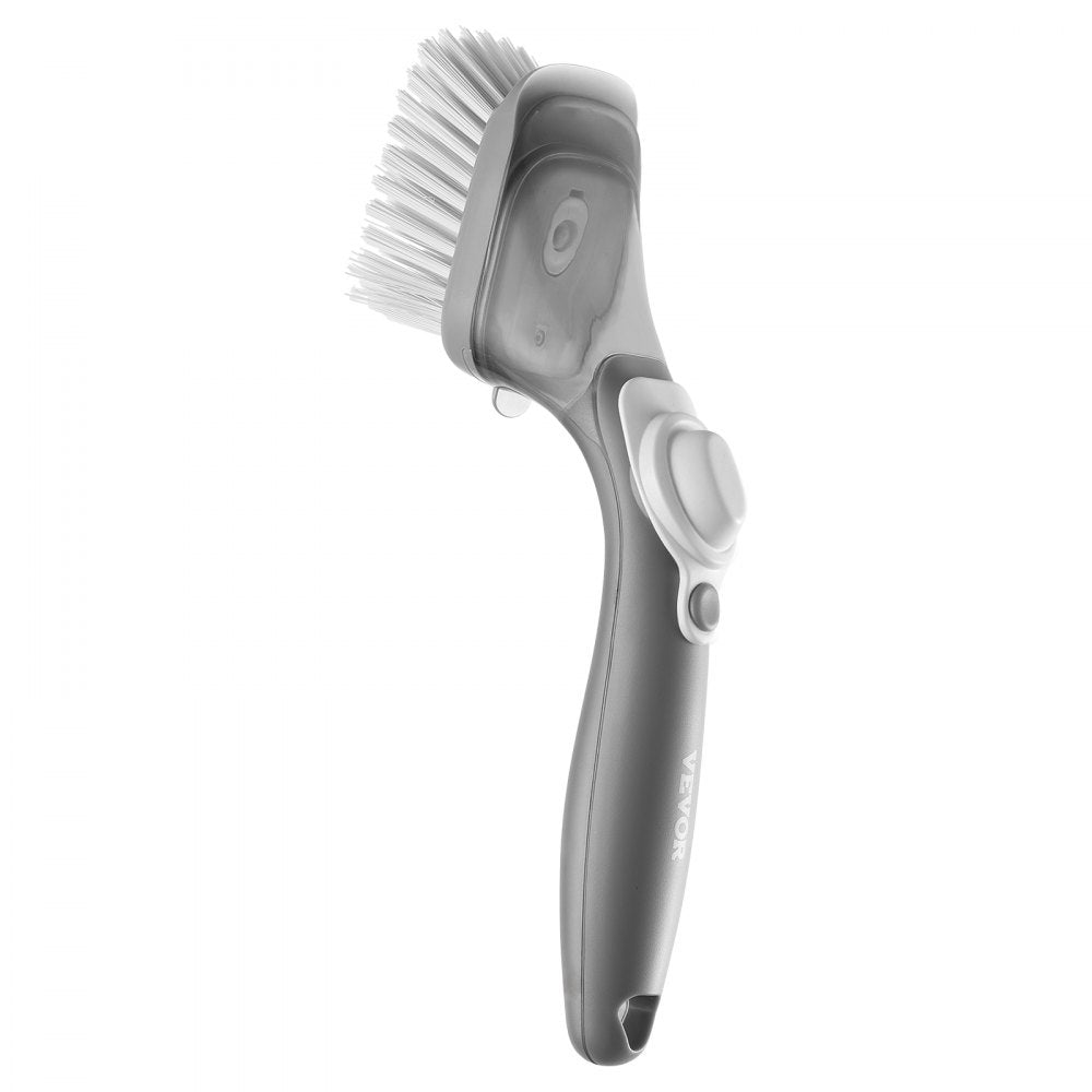 B003-1-3 - Ergonomic Soap Dispensing Dish Brush with Replaceable Heads